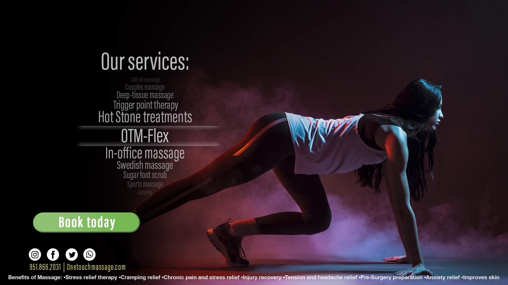 Try the new OTM Flex Only at One Touch Massage - One Touch Massage